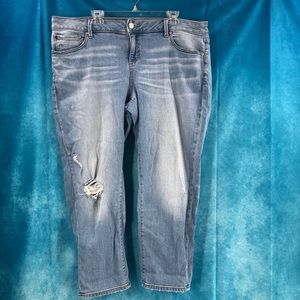 Slink Plus Size 18 Curvy Straight Leg Jeans